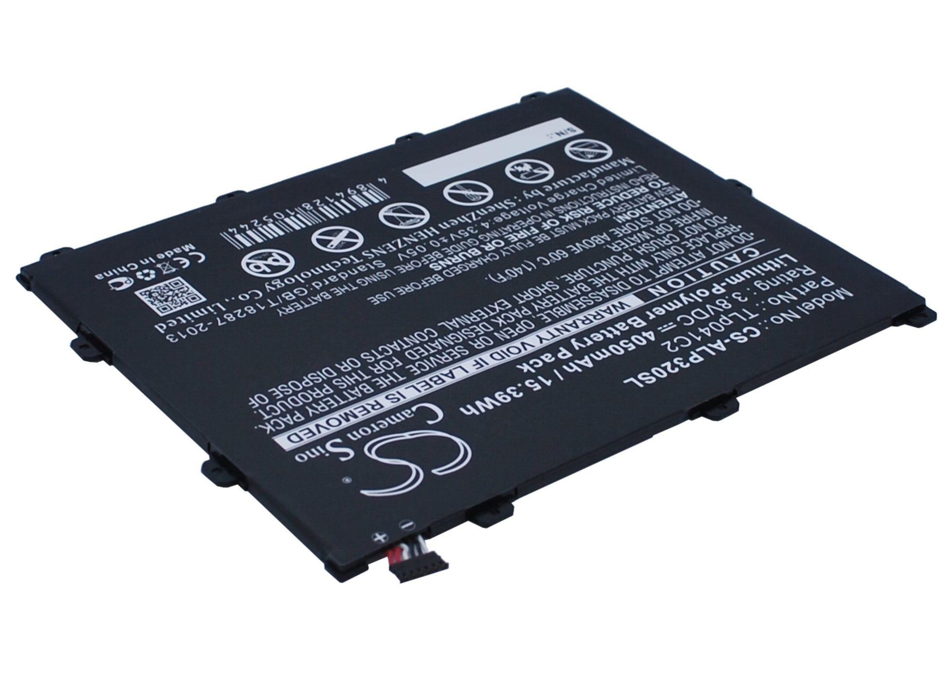 Replacement Battery for Alcatel One Touch POP 8 – Tablet – 4050mAh / 3.8V - image 3