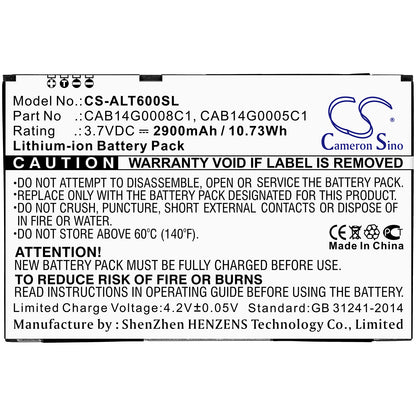 Replacement Battery for Alcatel One Touch T60 – Tablet – 2900mAh / 3.7V - image 3