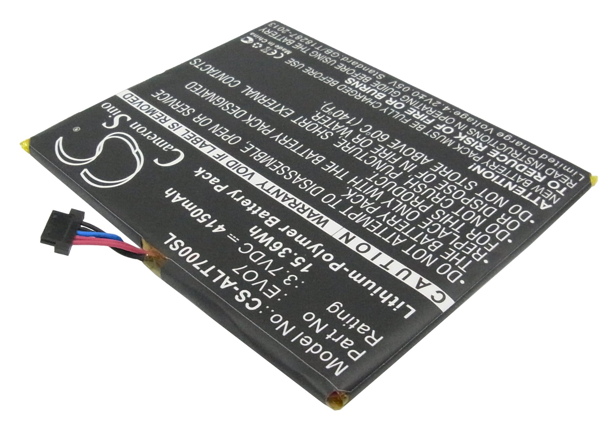 Replacement Battery for Alcatel One Touch EVO 7 – Tablet – 4150mAh / 3.7V - image 2