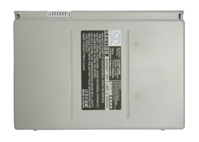 Replacement Battery for Apple  MacBook Pro 17" A1151 – Notebook, Laptop – 6600mAh / 10.8V