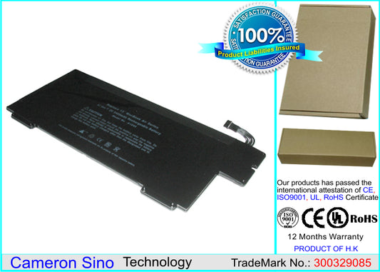 Replacement Battery for Apple MacBook Air 13" A1237 – Notebook, Laptop – 5400mAh / 7.4V - image 1