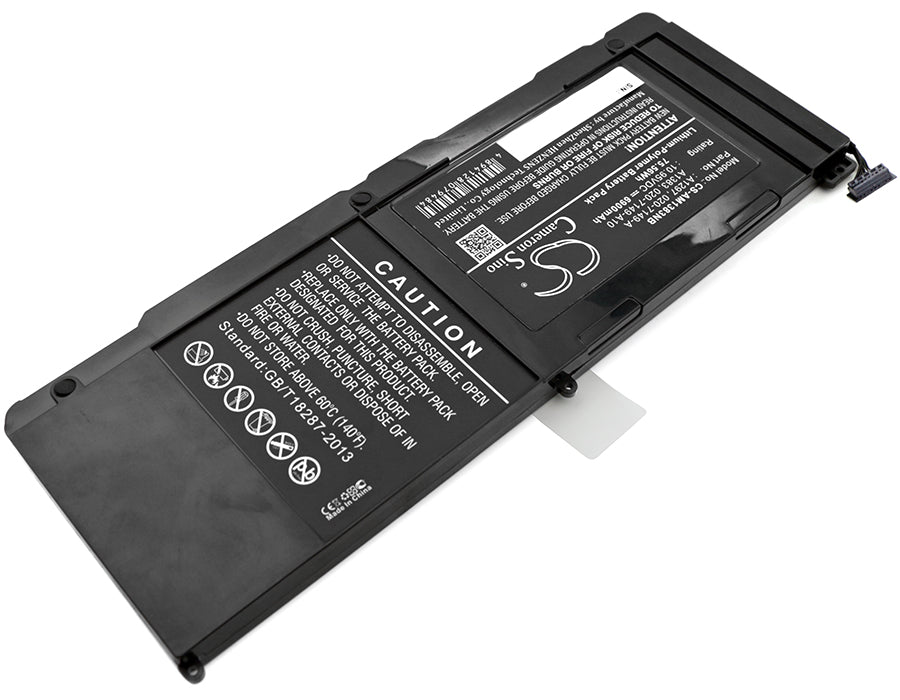 Replacement Battery for Apple  MacBook Pro 17 – Notebook, Laptop – 6900mAh / 75.56Wh / 10.95V