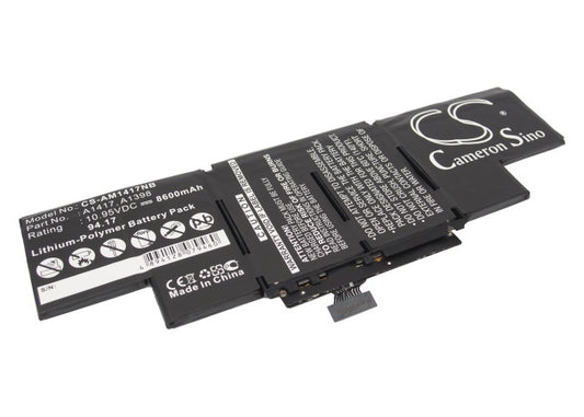 Replacement Battery for Apple MacBook Pro Core i7 2.3 15" Retina – Notebook, Laptop – 8600mAh / 10.95V