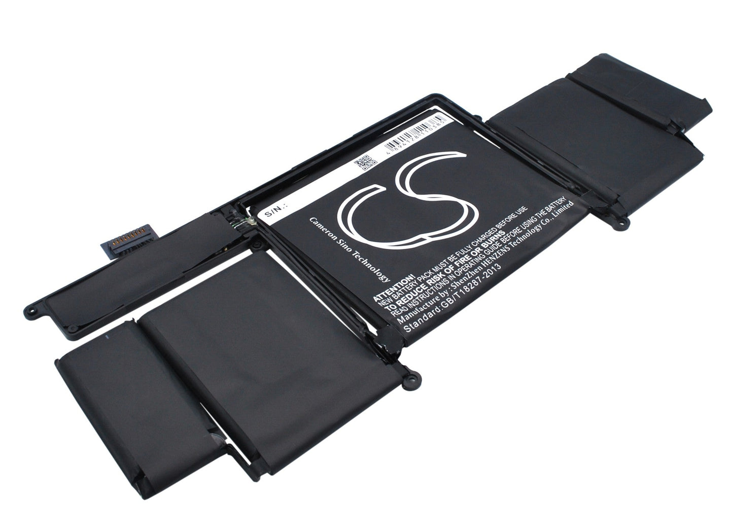 Replacement Battery for Apple  A1502 – Notebook, Laptop – 6500mAh / 74.3Wh / 11.43V