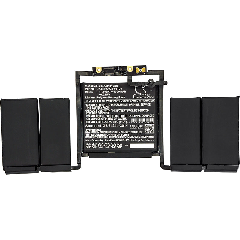 Replacement Battery for Apple Macbook Pro 13" 2016 – Notebook, Laptop – 4300mAh / 11.4V - image 3