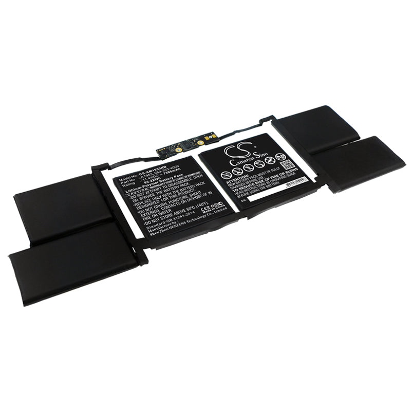 Replacement Battery for Apple MacBook Pro Core I7 2.2G 15 inch TOUCH 2018 – Notebook, Laptop – 7300mAh / 11.4V - image 1