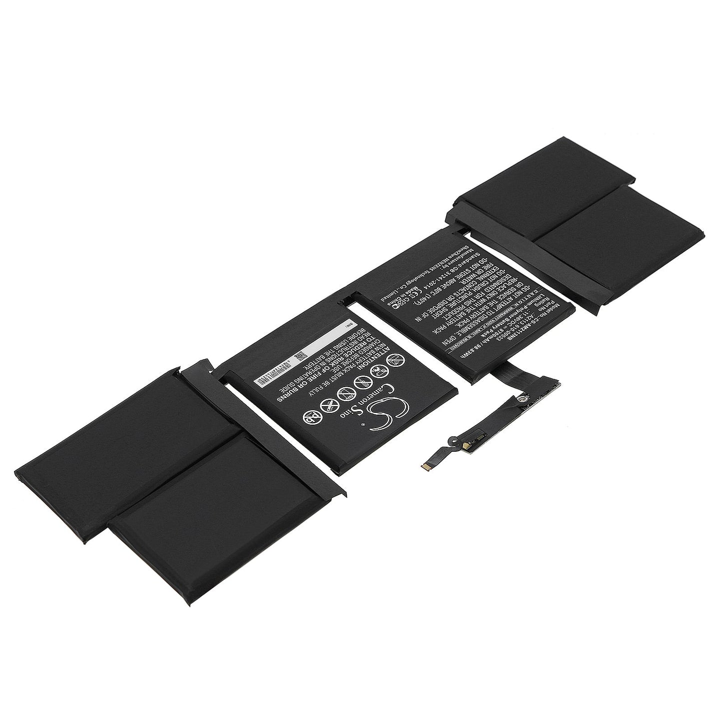 Replacement Battery for Apple  A1708 – Notebook, Laptop – 8700mAh / 98.83Wh / 11.36V