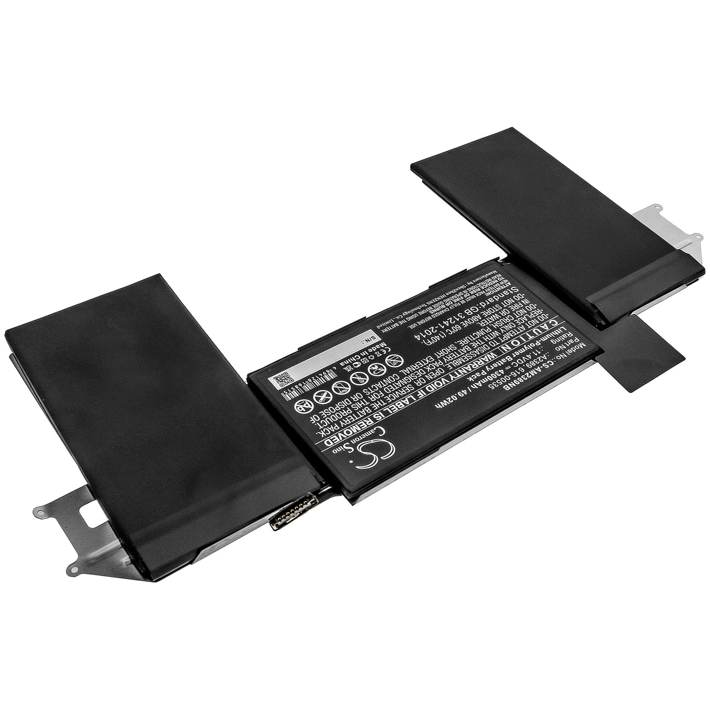Replacement Battery for Apple  MacBook Air (M1 2020) – Notebook, Laptop – 4300mAh / 49.02Wh / 11.4V