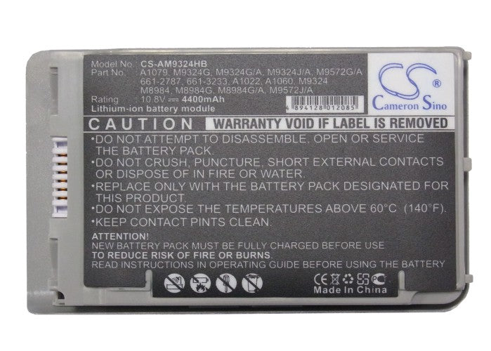 Replacement Battery for Apple M8760LL/ A – Notebook, Laptop – 4400mAh / 10.8V - image 5