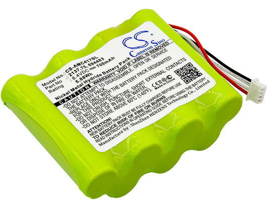 Replacement Battery for AEMC 6417 Ground Tester – Equipment, Survey, Test – 700mAh / 8.4V
