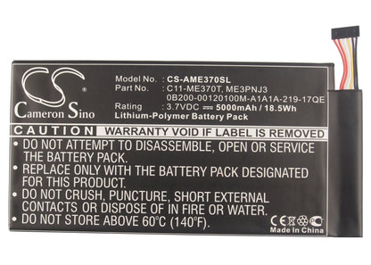 Replacement Battery for Asus Transformer Pad – Tablet – 5000mAh / 3.7V - image 5
