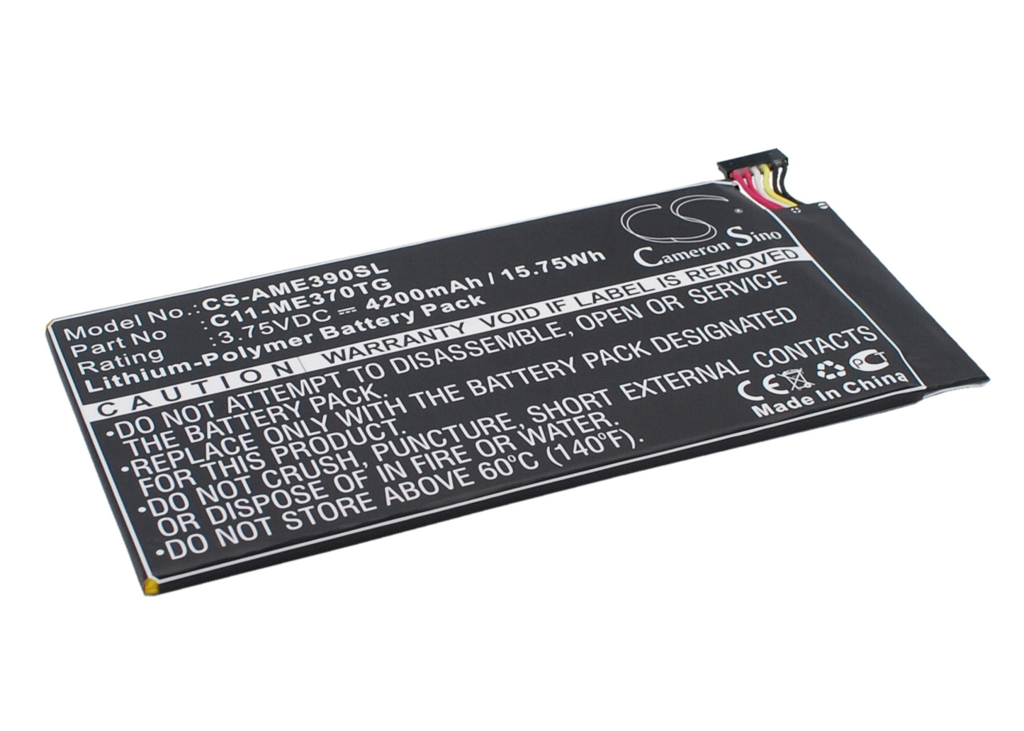 Replacement Battery for Asus ME370TG – Tablet – 4200mAh / 3.75V - image 2