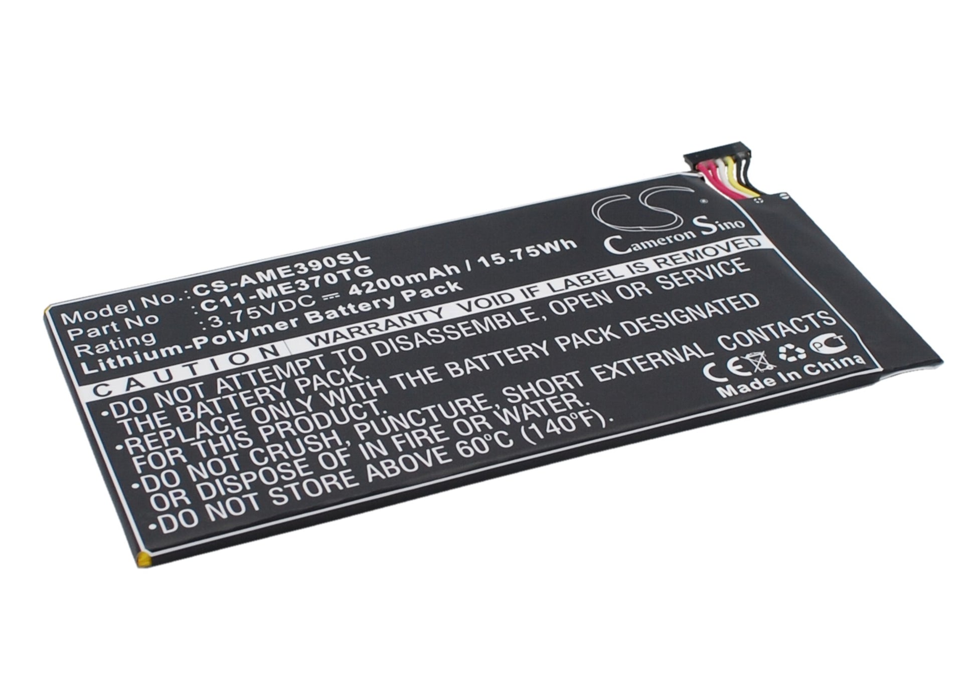 Replacement Battery for Asus ME370TG – Tablet – 4200mAh / 3.75V - image 2