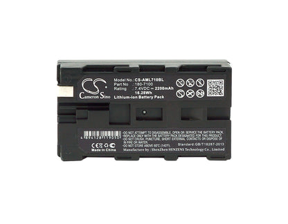 Replacement Battery for AML M7100 – Barcode Scanner – 2200mAh / 7.4V