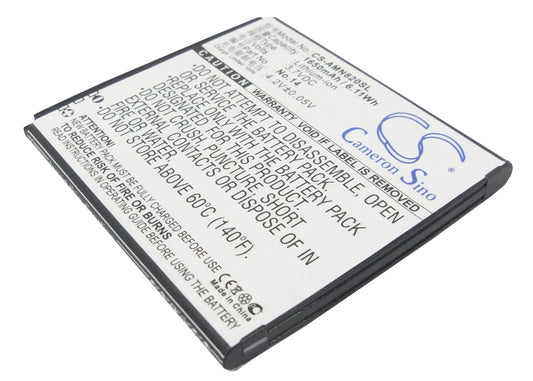 Replacement Battery for AMOI N820 – Mobile, SmartPhone – 1650mAh / 3.7V