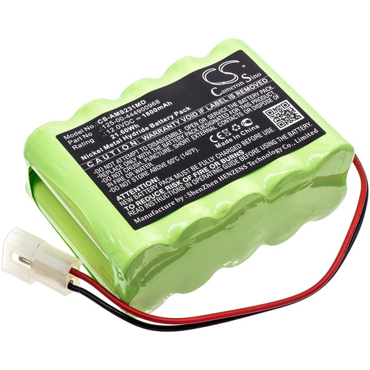 Replacement Battery for Alaris Medicalsystems Infusion pump 531 – Medical – 1800mAh / 12V