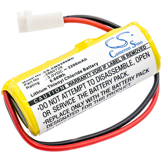 Replacement Battery for Alaris Medicalsystems | IVAC Corp | CareFusion | Med-System Mini Med III – Medical – 2200mAh / 3V