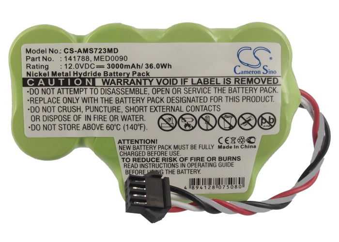 Replacement Battery for Alaris Medicalsystems | Diversified Medical 7000 – Medical – 3000mAh / 12V