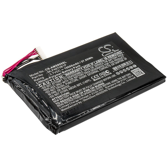 Replacement Battery for Autel Maxisys MS906BT – Diagnostic Scanner – 10000mAh / 3.7V - image 1
