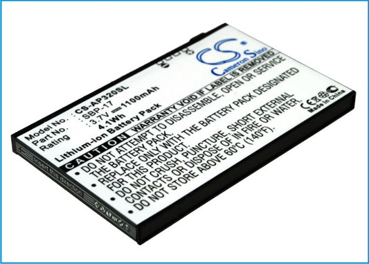 Replacement Battery for Asus P320 – Mobile, SmartPhone – 1100mAh / 3.7V
