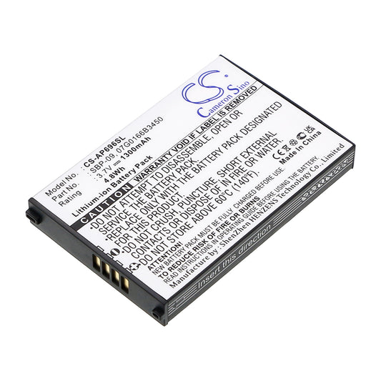 Replacement Battery for Asus MyPal A686 – PDA, Pocket PC – 1300mAh / 3.7V