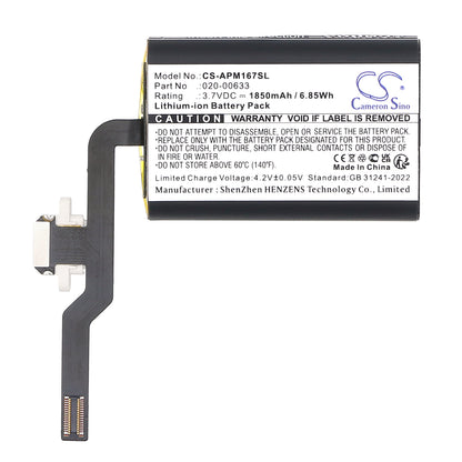 Replacement Battery for Apple A1657 – Keyboard,Mouse – 1850mAh / 3.7V