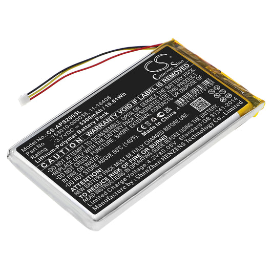 Replacement Battery for Appareo Stratus 2 – GPS, Navigator – 5300mAh / 3.7V