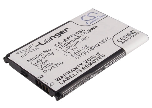 Replacement Battery for Asus T20 – Mobile, SmartPhone – 1500mAh / 3.7V