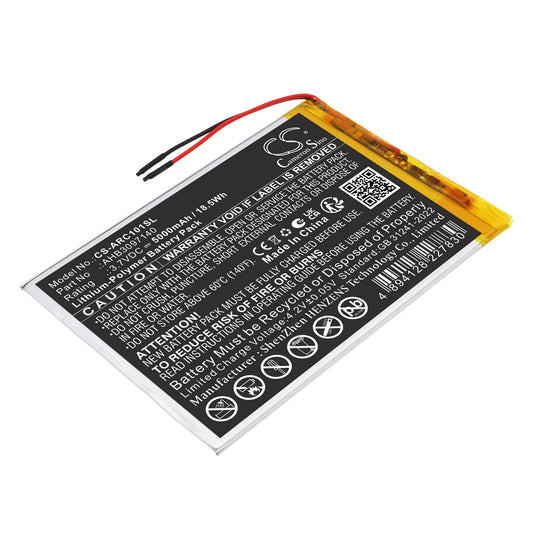 Replacement Battery for Archos 101 Core 3G – Tablet – 5000mAh / 3.7V