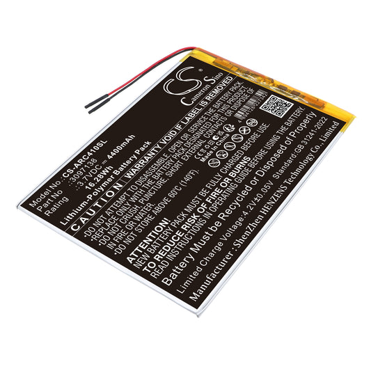 Replacement Battery for Archos AC101OX4G – Tablet – 4400mAh / 3.7V