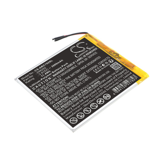 Replacement Battery for Archos 70 Oxygen – Tablet – 3000mAh / 3.8V