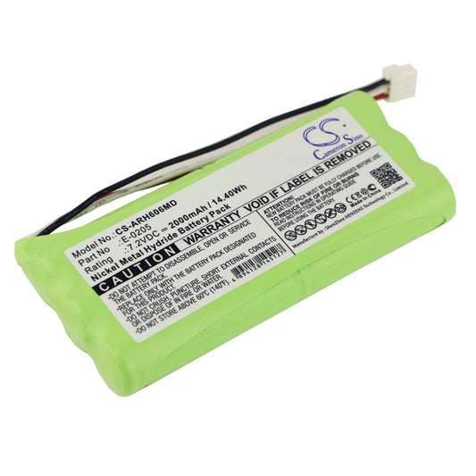 Replacement Battery for AARONIA AG Spectran HF-6060 V1 – Medical – 2000mAh / 7.2V