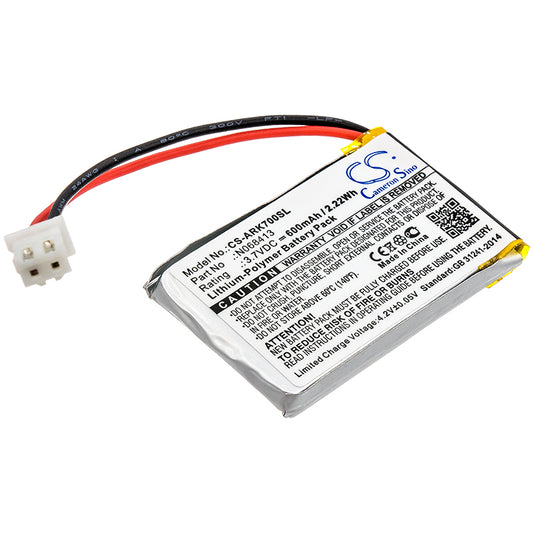 Replacement Battery for Atrack AK7 GPS tracker – GPS, Navigator – 600mAh / 3.7V - image 1