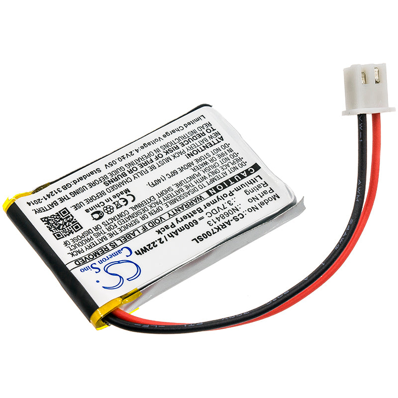 Replacement Battery for Atrack AK7 GPS tracker – GPS, Navigator – 600mAh / 3.7V - image 2