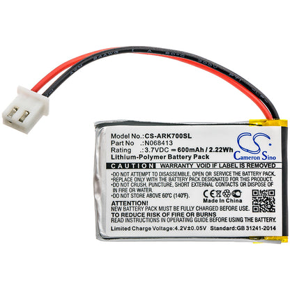 Replacement Battery for Atrack AK7 GPS tracker – GPS, Navigator – 600mAh / 3.7V - image 3