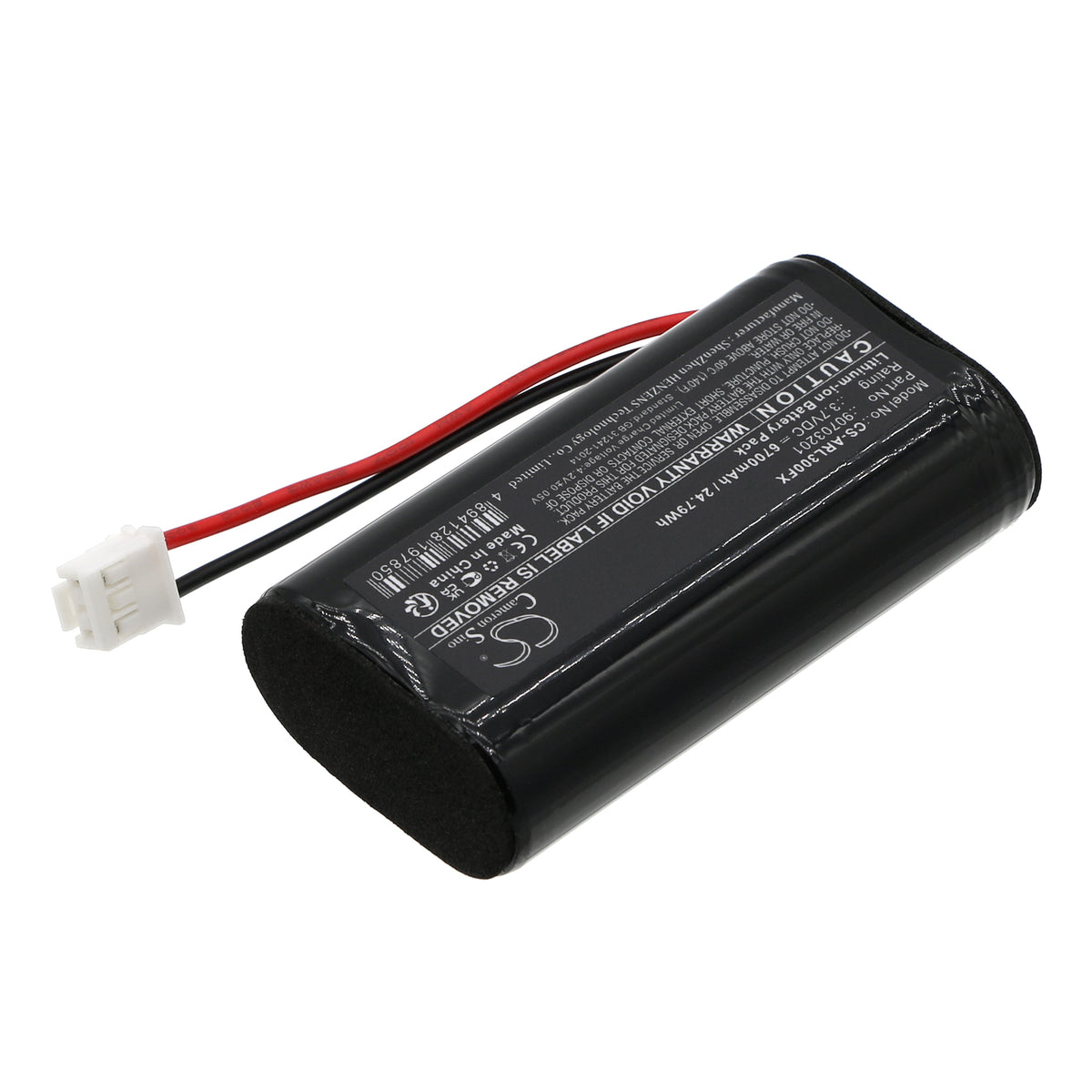 Replacement Battery for ADA-RO Adalit L-3000 – Flashlight – 6700mAh / 3.7V