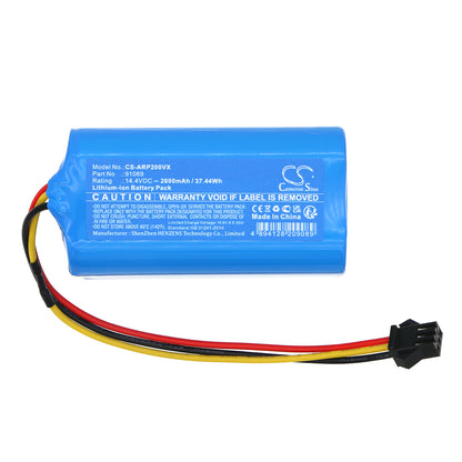 Replacement Battery for MyGenie | Airrobo ZX1000 Robotic Vacumm Cleaner – Vacuum – 2600mAh / 14.4V