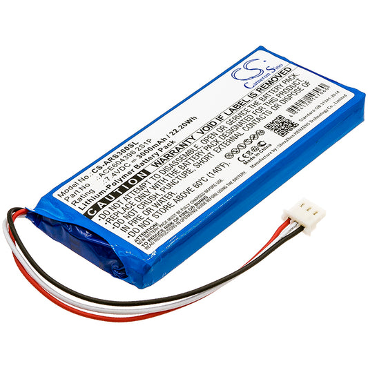 Replacement Battery for AAronia Spectran HF-Rev.3 – Equipment, Survey, Test – 3000mAh / 7.4V