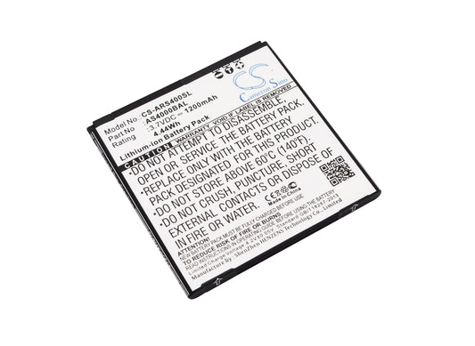 Replacement Battery for Aligator S4000 – Mobile, SmartPhone – 1200mAh / 3.7V
