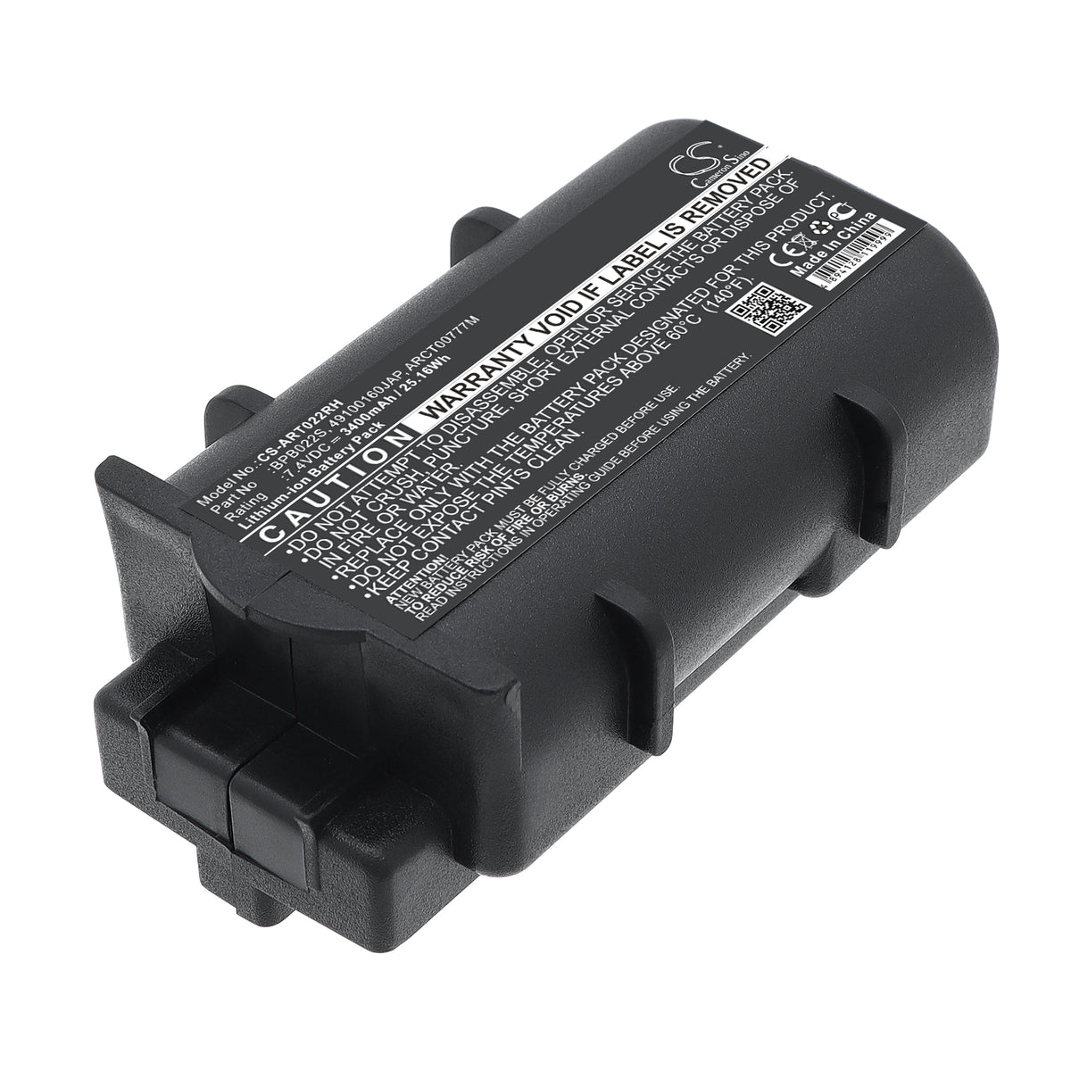 Replacement Battery for ARRIS TM602G/115 – Cable Modem – 3400mAh / 7.4V