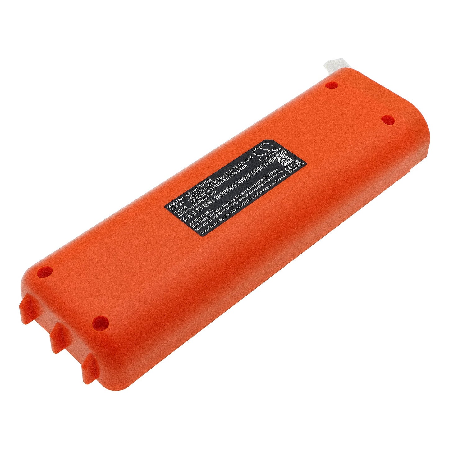 Replacement Battery for Artex  ELT 110-4 – Marine Safety & Flotation Devices – 17000mAh / 153.00Wh / 9.0V
