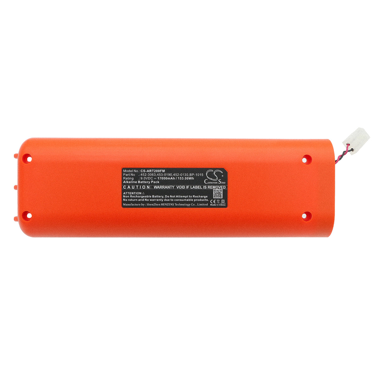 Replacement Battery for Artex ELT 110-4 – Marine Safety & Flotation Devic – 17000mAh / 9V