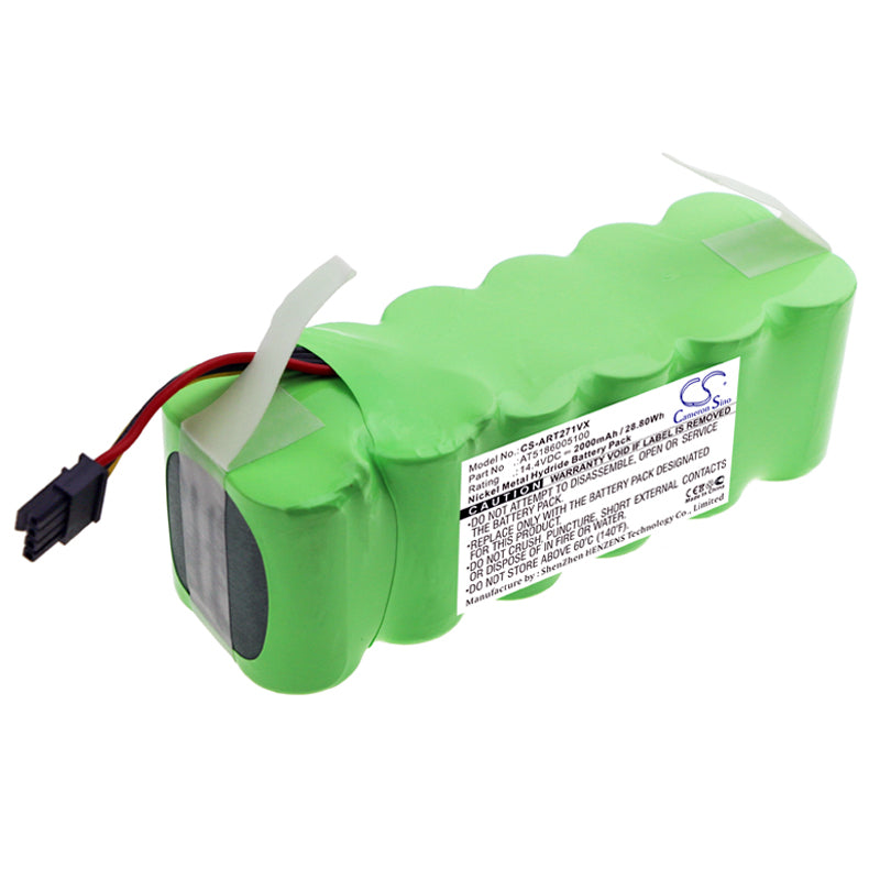 Replacement Battery for Ariete 271100ALUK, 271100AR0, 271100ARD, – 2000mAh / 28.80Wh