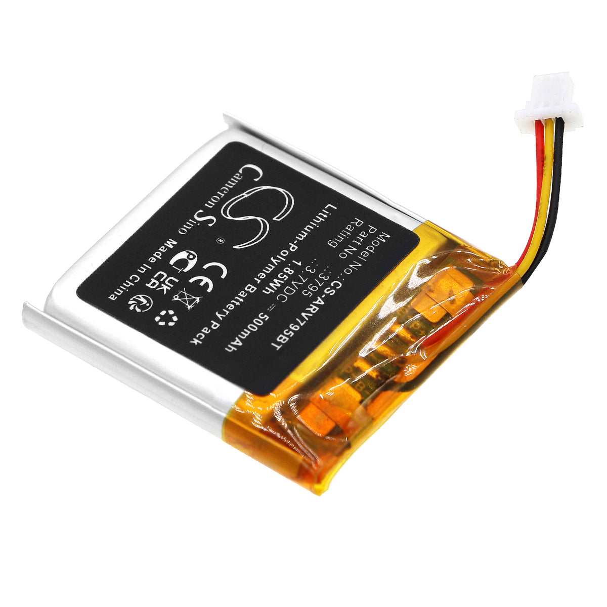 Replacement Battery for Alarm.com Video Doorbell – Home Security Camera – 500mAh / 3.7V