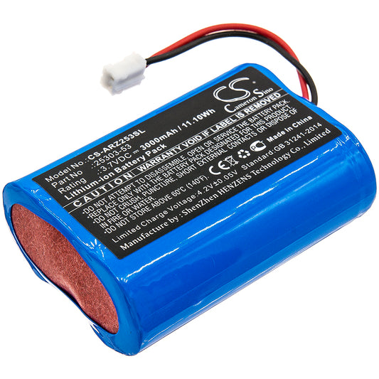 Replacement Battery for Argos Omega Zen pipette controllers – Equipment, Survey, Test – 3000mAh / 3.7V