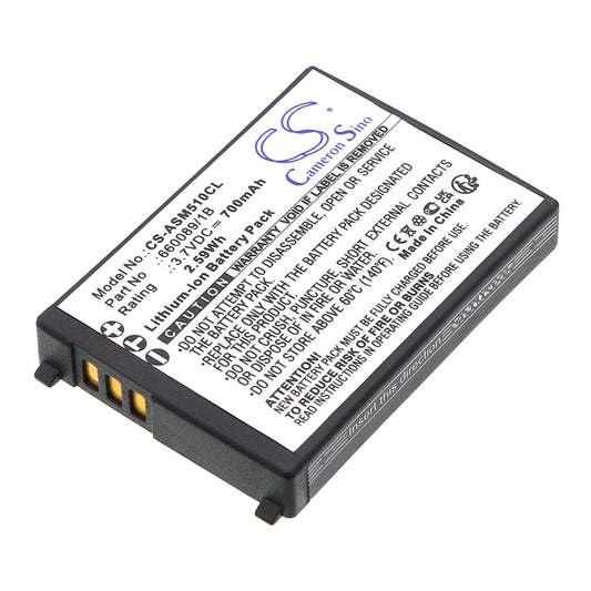 Replacement Battery for Ascom 51 Advanced – Cordless Phone – 700mAh / 3.7V