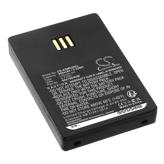 Replacement Battery for Ascom | Siemens | Unify | Innovaphone | OpenStage | Aastra 9D62 – Cordless Phone – 900mAh / 3.7V