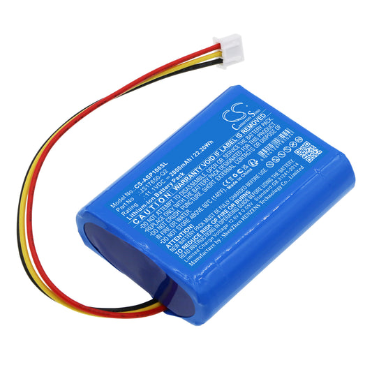 Replacement Battery for AR Pasadena – Speaker – 2000mAh / 11.1V