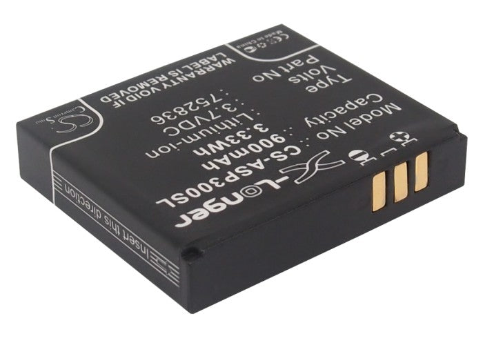 Replacement Battery for Astak Action Pro 3 – Camera – 900mAh / 3.7V - image 2