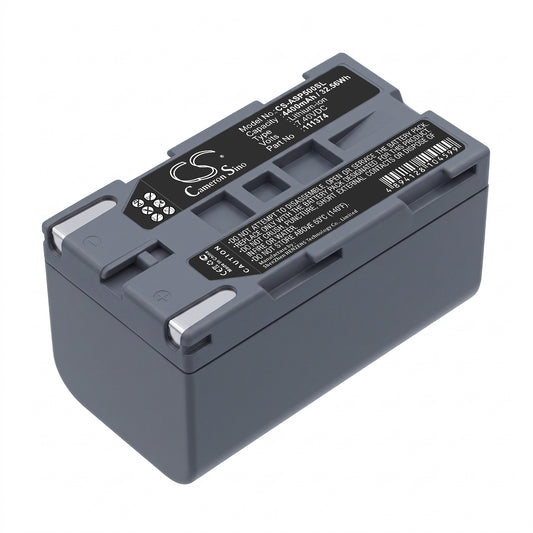 Replacement Battery for Ashtech | Deviser | Novker | Tosfy ProFlex 500 – Equipment, Survey, Test – 4400mAh / 7.4V